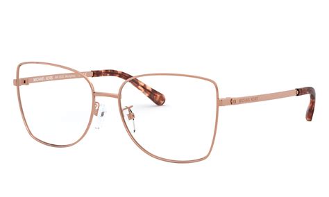 prescription glasses michael kors men rose gold|Michael Kors glasses prescription.